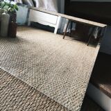 Rectangular bevelled mirror 60x42cm