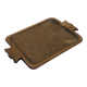 Carved wooden plateau