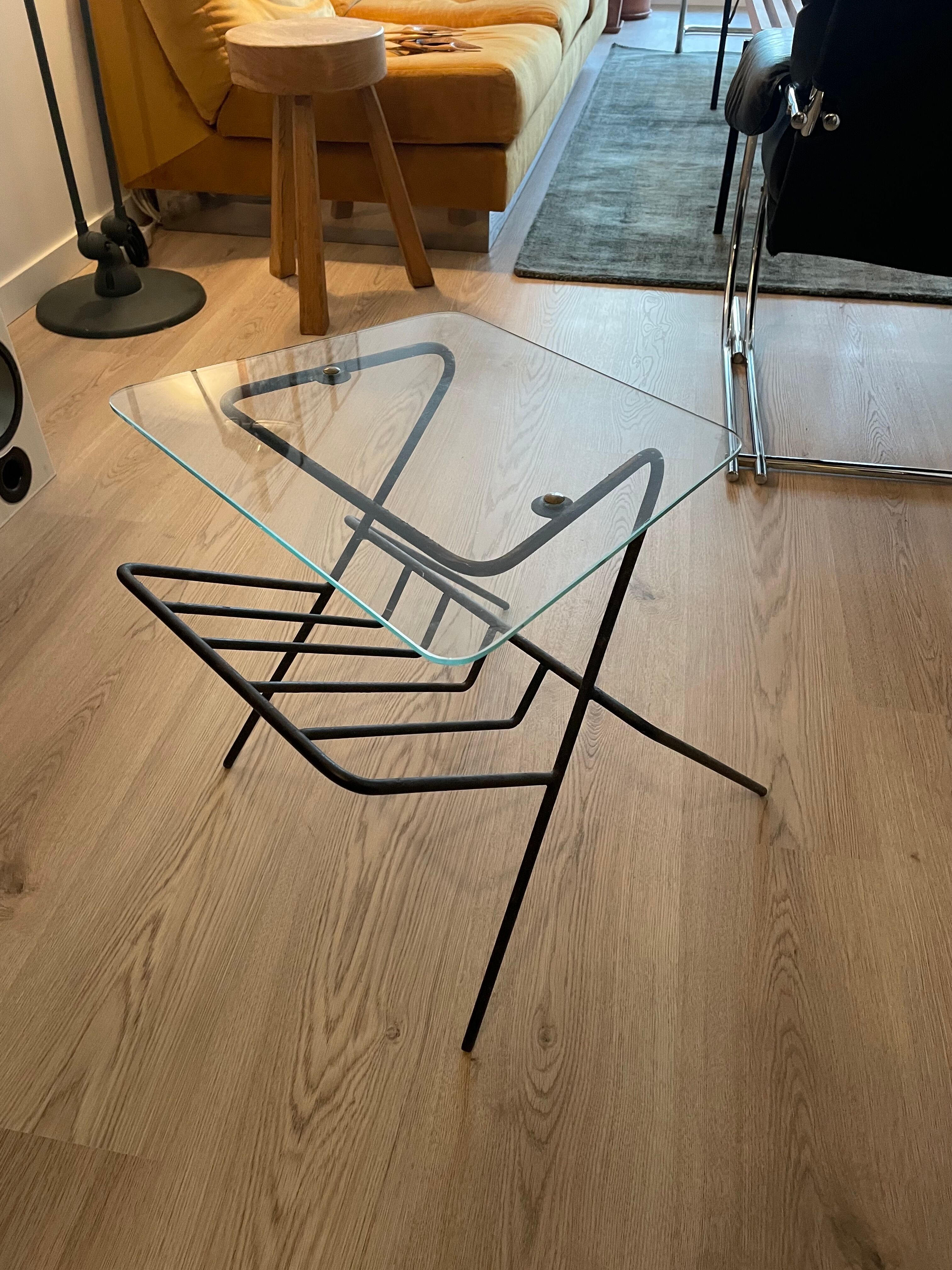 Table d'appoint etagère de rangement livre