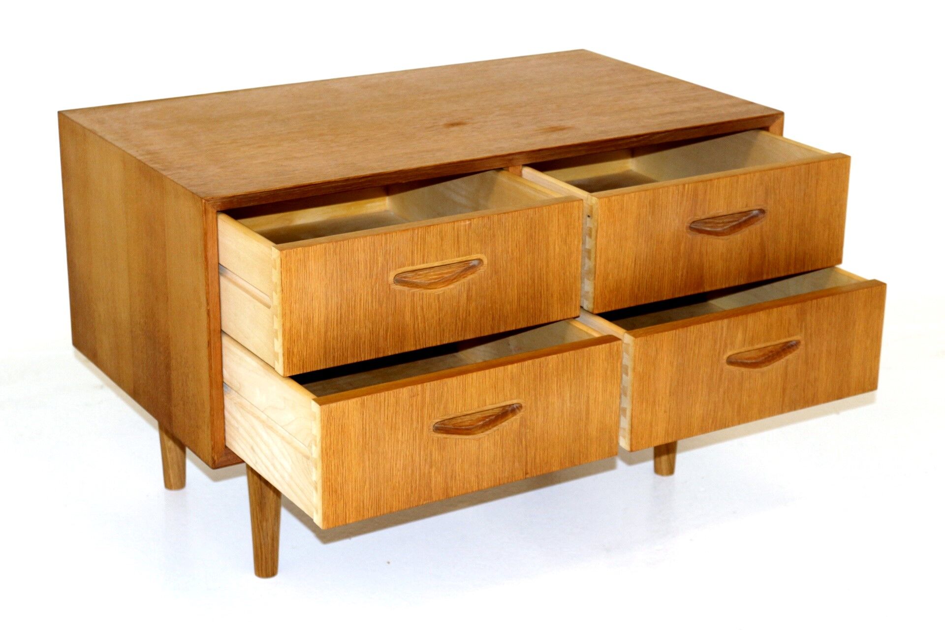 Chest of drawers in oak, Denmark, 1960