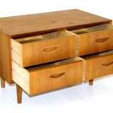 Chest of drawers in oak, Denmark, 1960