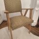 Paire de fauteuils bridge vintage 1950
