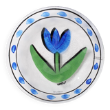 Assiette en verre tulipe Kosta Boda : Ulrica Hydman Vallien, design suédois