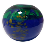 Ball vase art glassware workshop Beranek