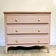Commode rose ancien bois