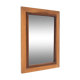 2-tone wooden mirror 32x40cm