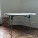 Table Formica ronde vintage