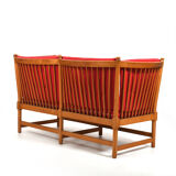 Early prod. Børge Mogensen "Tremme" sofa model 1789