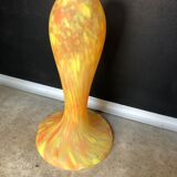 Art deco glass paste lamp base