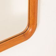 Miroir des années 1960 Vildbjerg Møbelfabrik 31x109cm