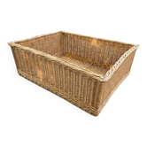 Panier en osier grand modèle
