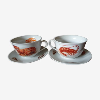 Fish soup cups