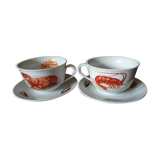 Tasses pour soupe de poisson