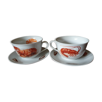 Fish soup cups