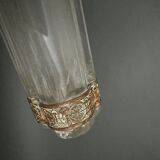1900 soliflore vase decorated with a Louis XVI style brass gallery