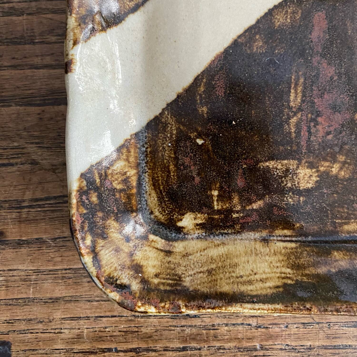 Handmade ceramic tray