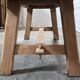 Faded oak table