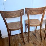Set of 4 Thonet bistro chairs