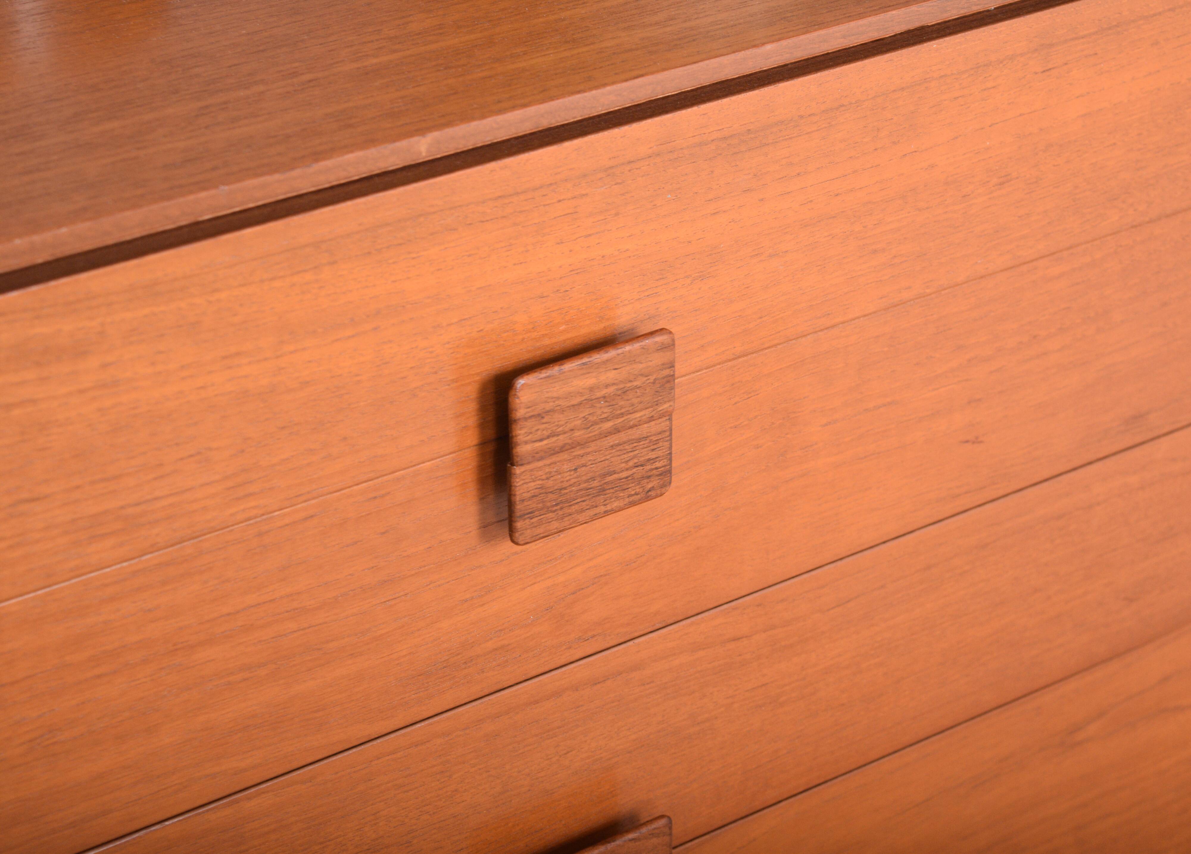 Restored Retro Teak 1960s LB Kofod Larsen Teak Chest Of Drawers G Plan