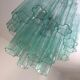 Paire de lustres en verre de Murano