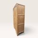 Parisian Art Deco wardrobe, renovated with raw wood.