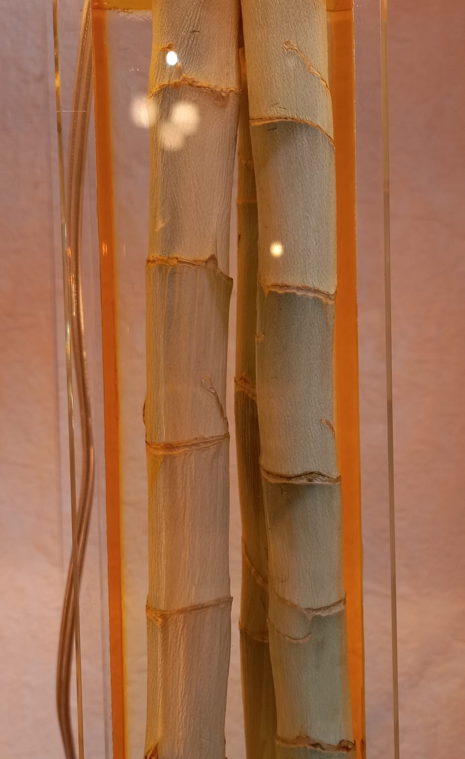 Bamboo lamp/design 20th century