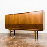 Danish Teak Highboard, 1960s