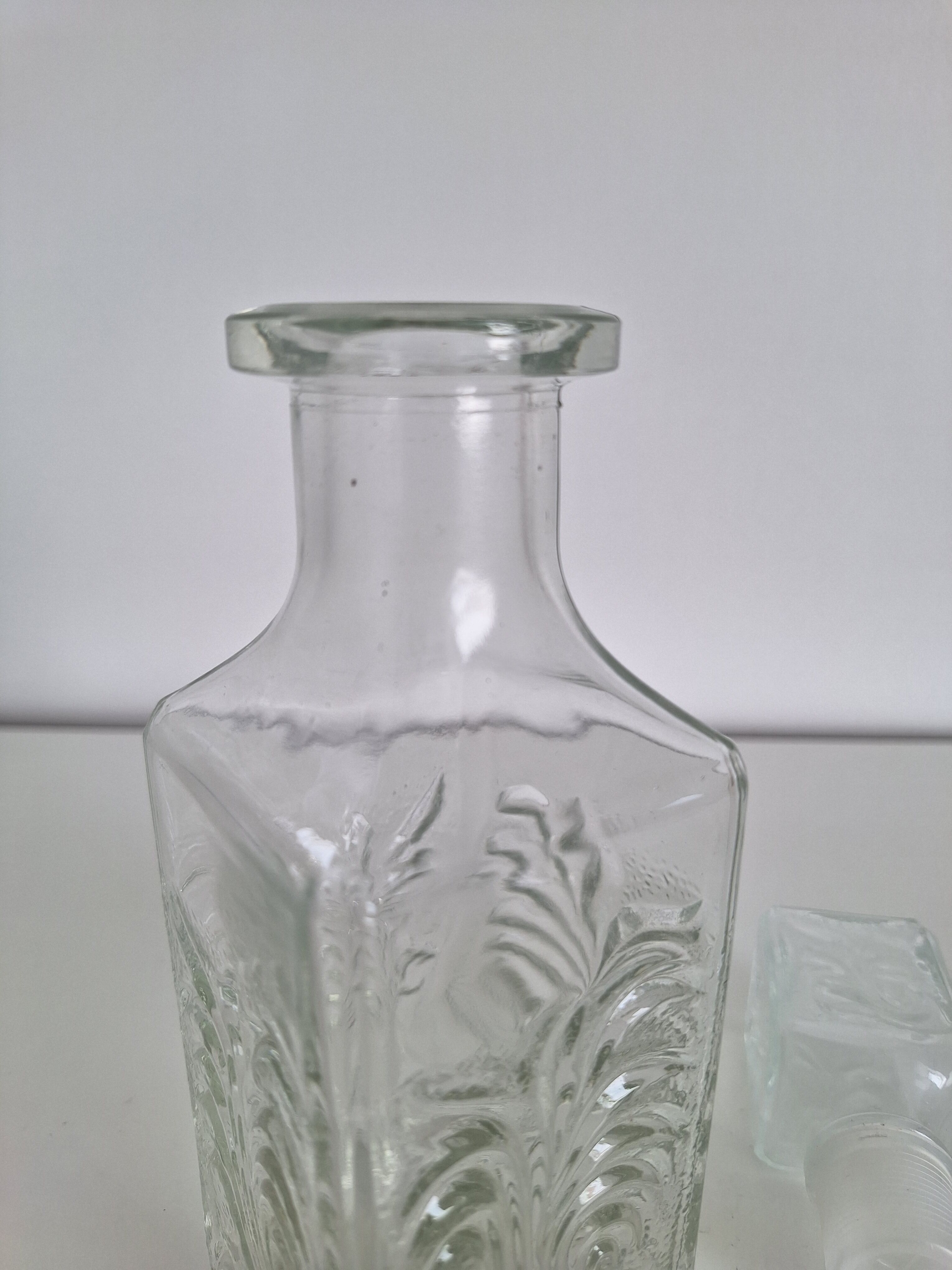 Vintage whiskey decanter