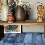 Booster bench Reconstruction in raw solid oak