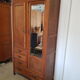 Parisian wardrobe with mirror
