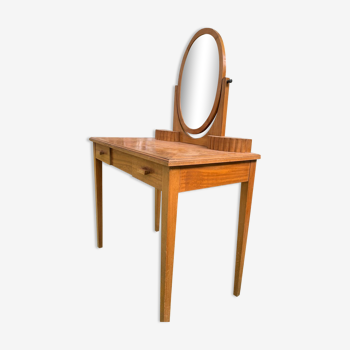 Vintage wood dressing table