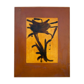 Painting modern abstract composition