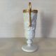 Opaline footed bowl vase from a fair