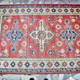 Tapis Kazak noué à la main 194x132cm