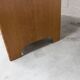 1950s Mid-Century Modern oak wardrobe with 2 doors and 2 drawers.