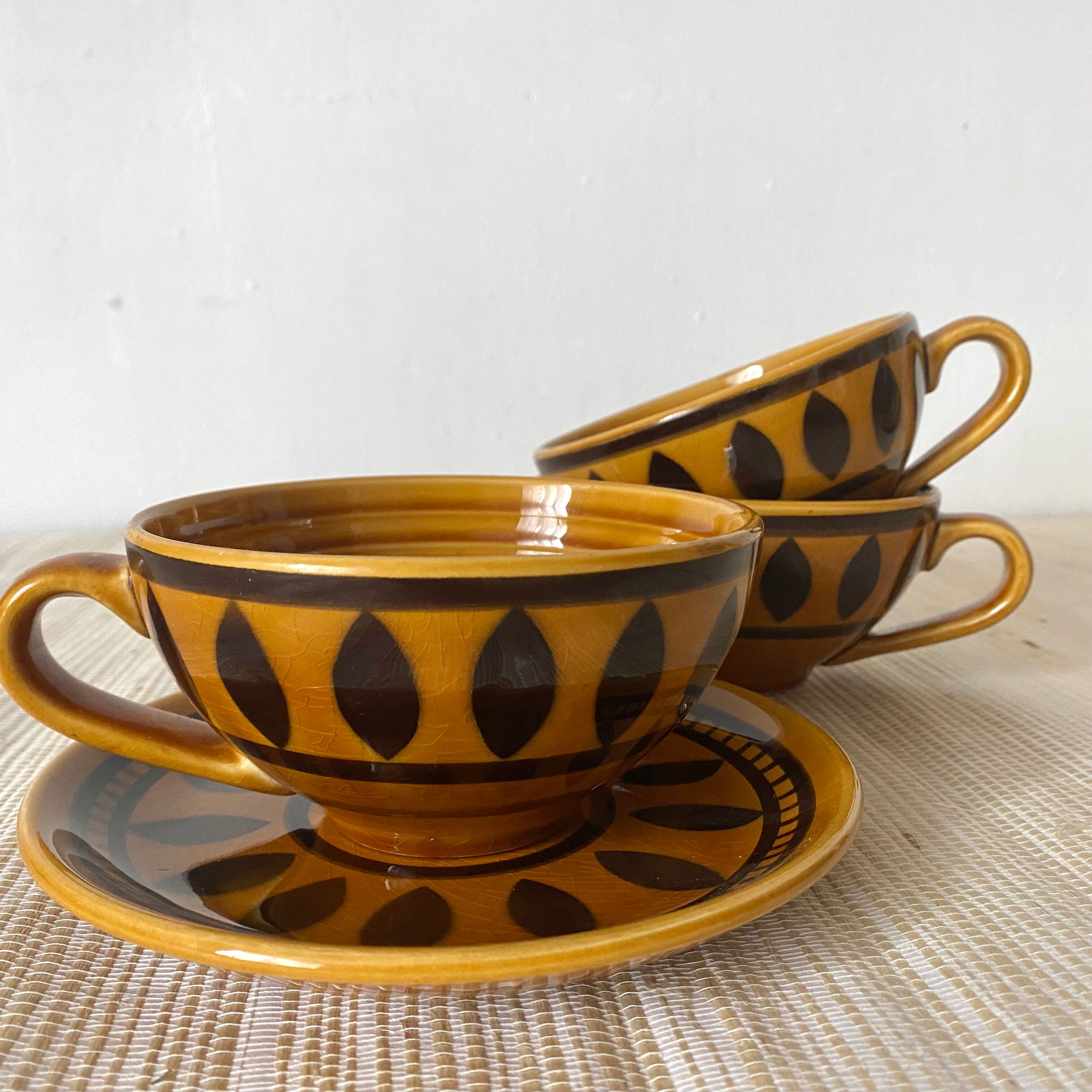 Vintage Longchamps mugs