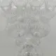 10 crystal glasses from Saint Louis, Tommy model, 15 cm.