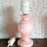 Alabaster lamp foot