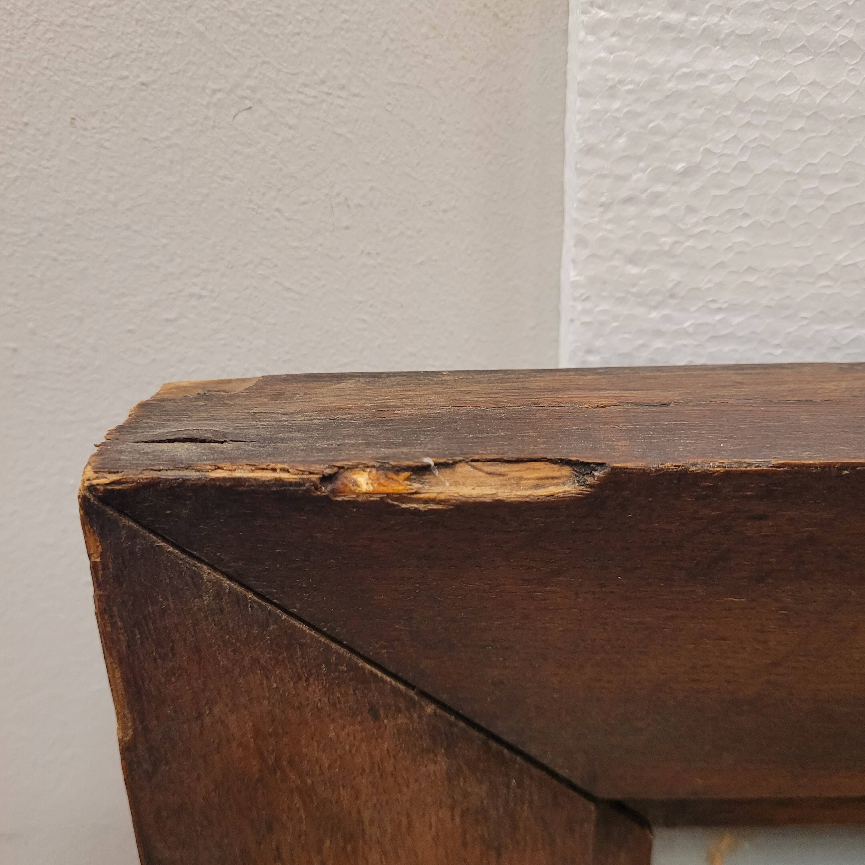 Oil on the cartoon “Vista de la costa de Villefranche”, Rene Charles Edmond