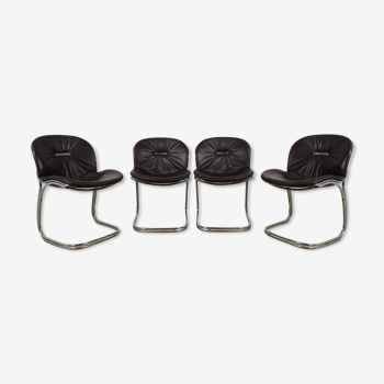 Set de 4 chaises "Sabrina" par Gastone Rinaldi pour Rima