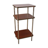 60s teak and brass table