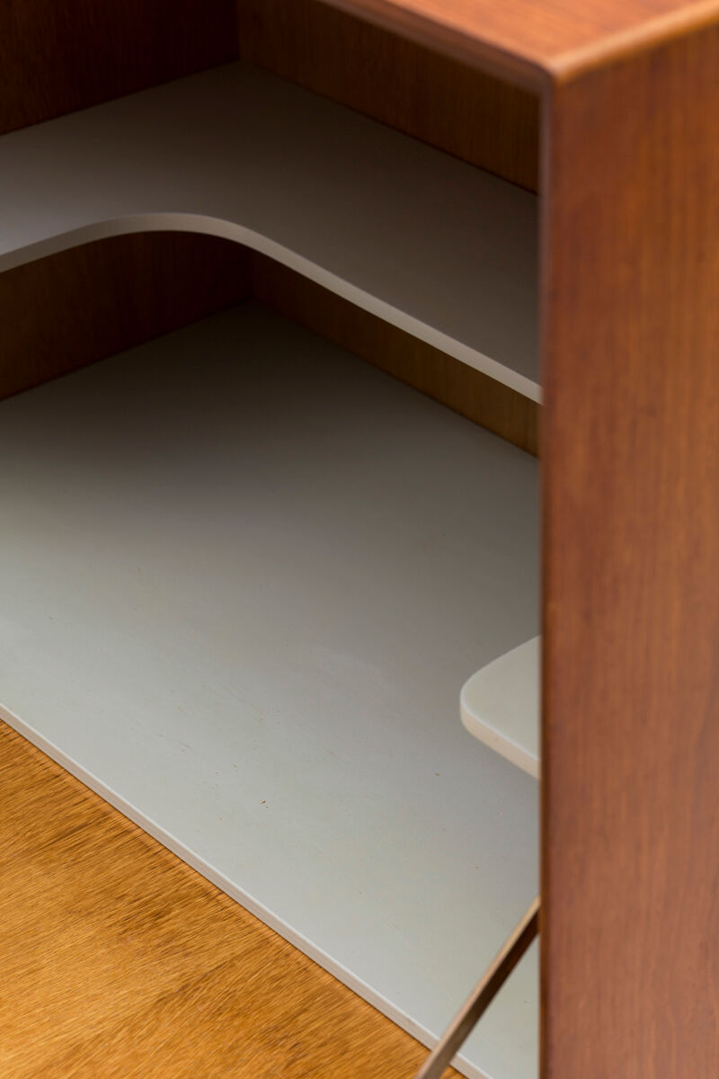 Cabinet de bar par Oswald Vermaercke pour V-form, Belgique, années 1960