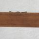 Old wooden pediment