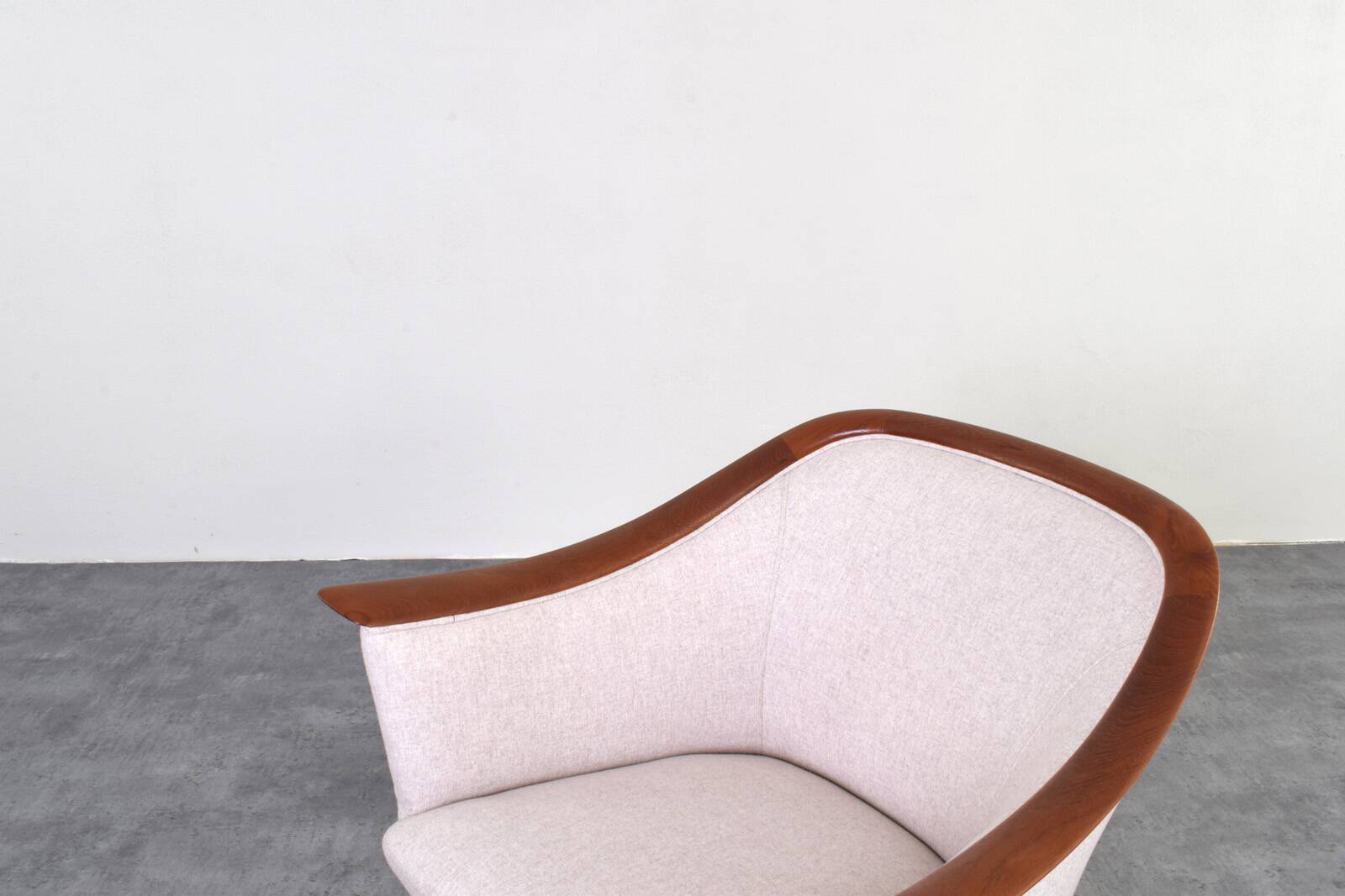 Teak Armchairs by Fredrik A. Kayser for Vatne Lenestolfabrikk, 1960s Set o2