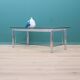 Table basse en verre, design danois, années 1970, production : Danemark