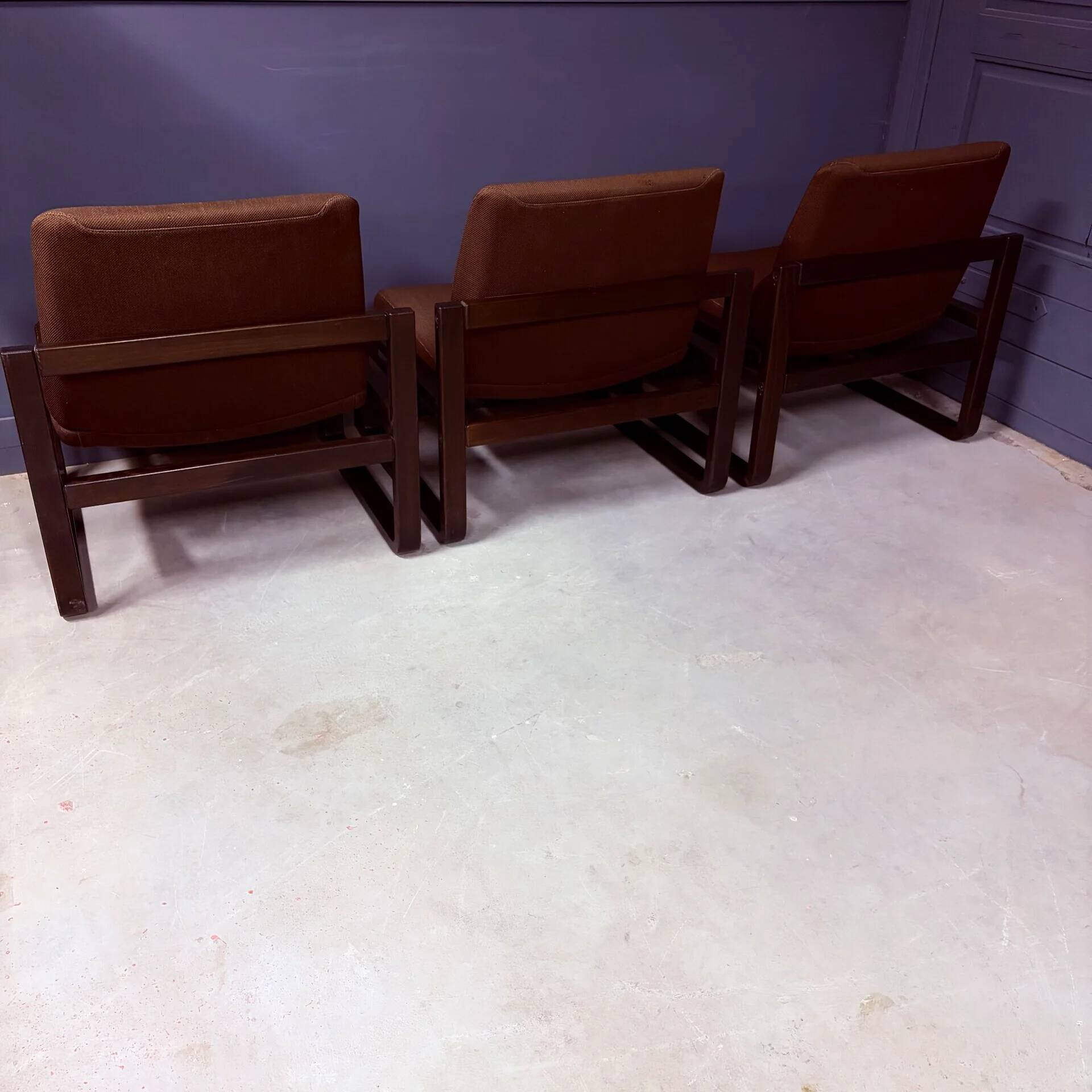 Martin Stoll armchairs for Giroflex, 1980s