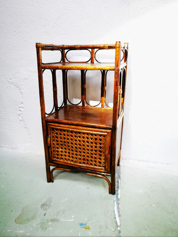 Rattan and canning bedside