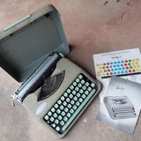 Mythical typewriter "Hermès Baby", lime green, 1950s