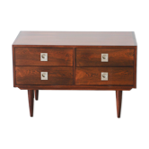 Scandinavian chest of drawers in rosewood | Vintage 1960