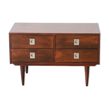 Scandinavian chest of drawers in rosewood | Vintage 1960